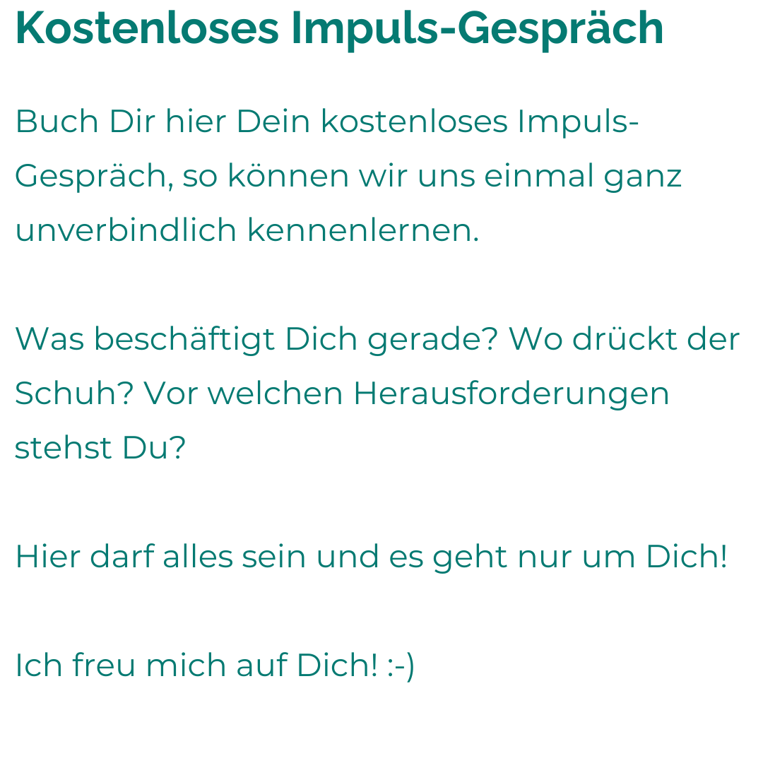 Kostenloses Impuls-Gespräch